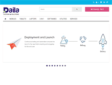 Tablet Screenshot of dailasystems.com